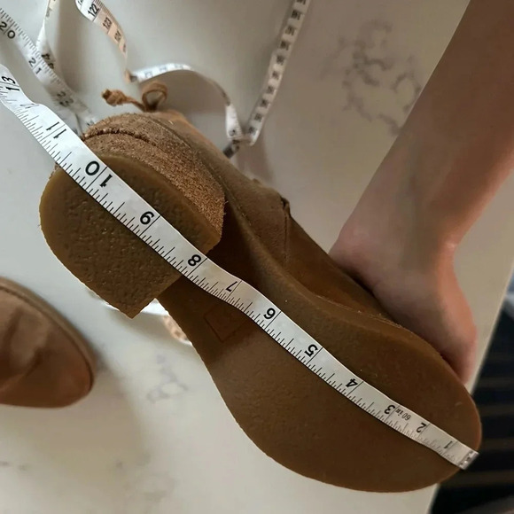 UGG Corinne Suede Boot Chestnut Size 9-SH08 - Picture 12 of 14